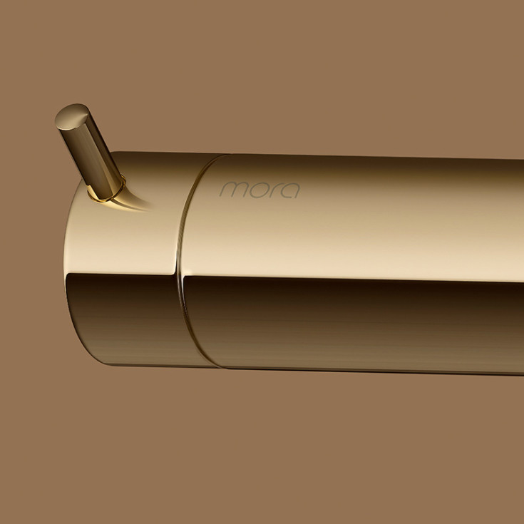 Mora Inxx II duschset, vattenbesparande, polerad mässing