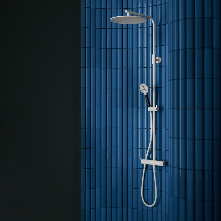 Mora Inxx II brusesæt, mat hvid