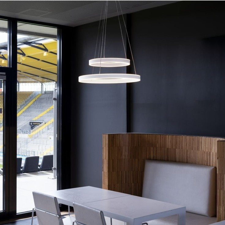 SLV One Double pendel, hvid