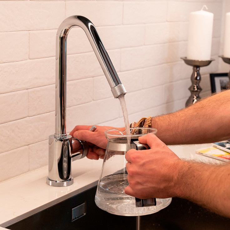 Mora Izzy köksblandare, krom