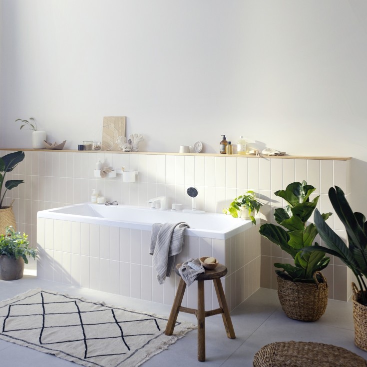 Hansgrohe Pulsify S 105 handdusch, matt vit