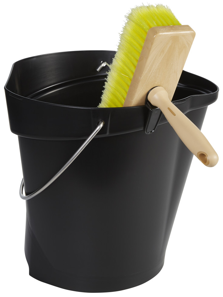 Vikan kalkbørste med håndtak og bøtteoppheng, 200 mm