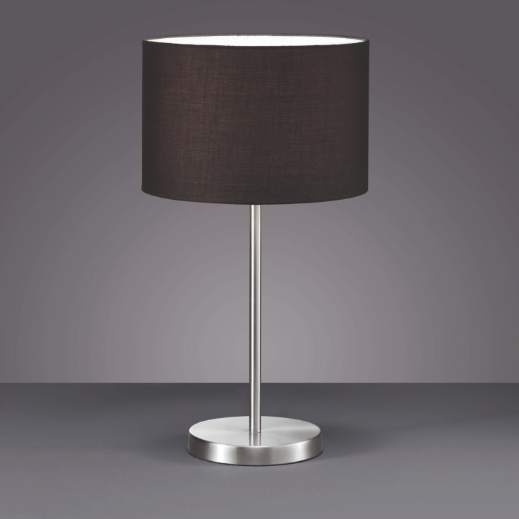 Trio Lighting Hotel bordlampe, sort, 55 cm