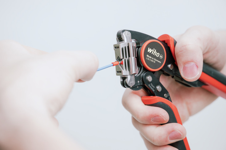 Wiha crimptang til firkant presning 0,08-16mm²