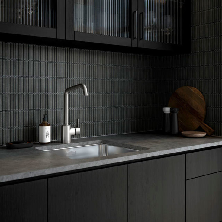 Damixa Pine køkkenarmatur, stål