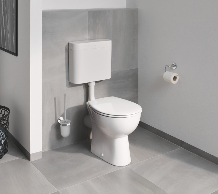Grohe Bau toalettsits, soft close, snabbfäste, vit