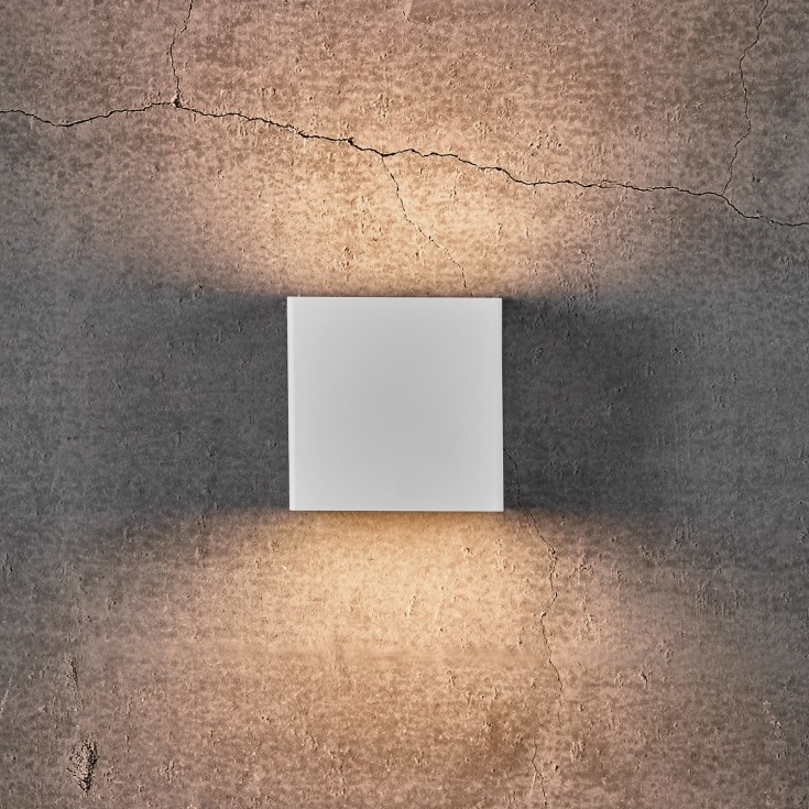 Nordlux Turn vegglampe, hvit