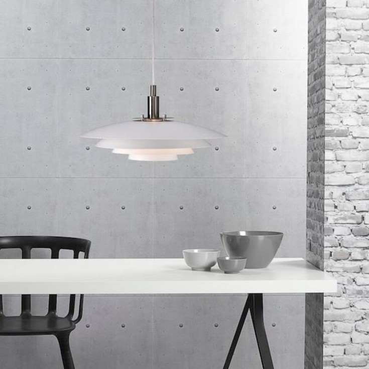 Nordlux Bretagne pendel, hvid