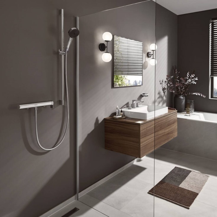 Hansgrohe Vivenis brusearmatur, krom