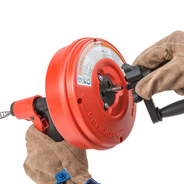 Ridgid Power Spin afløbsrenser