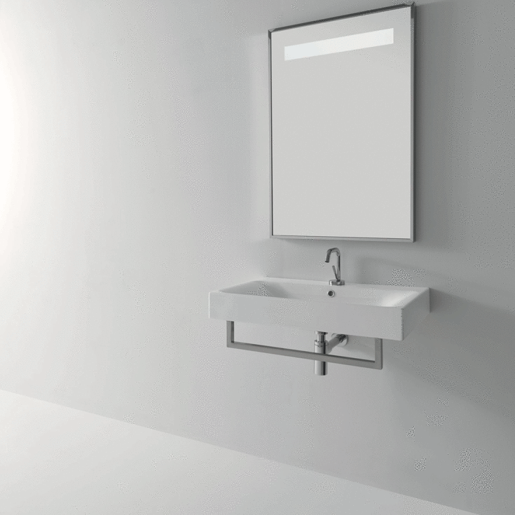 Lavabo Cento 70 servant, 70x45 cm, hvit