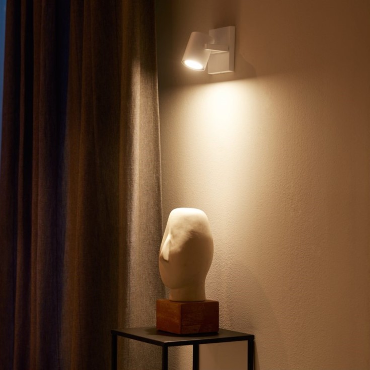 Philips Hue Argenta væglampe, hvid