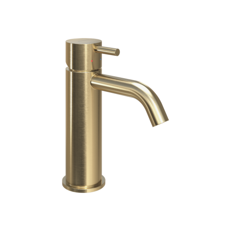 Svedbergs Skule håndvaskarmatur, børstet messing