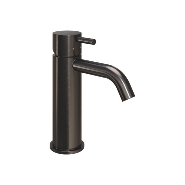 Svedbergs Skule servantbatteri, sort krom