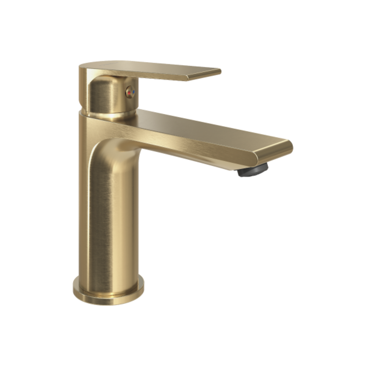 Svedbergs Halde tvättställsblandare, borstad mässing