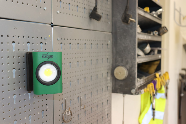 Blue Electric genopladelig arbejdslampe