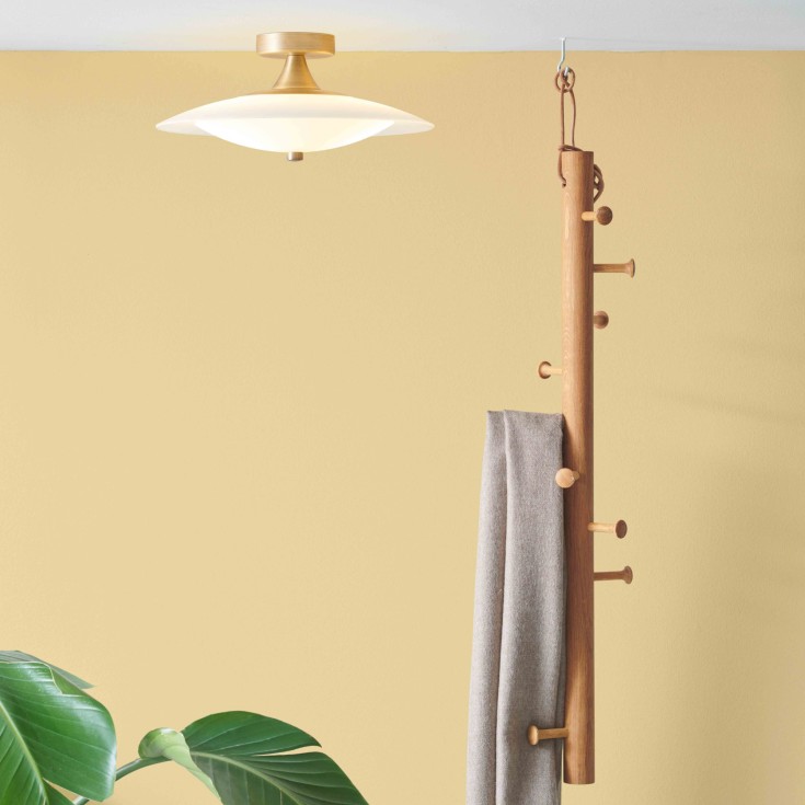 Halo Design Baroni loftlampe, messing, Ø46 cm