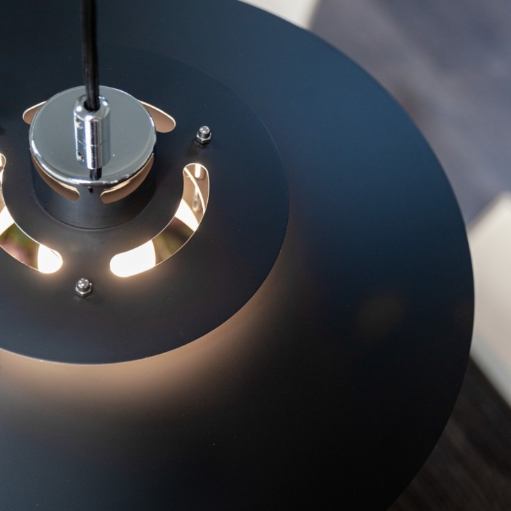 Halo Design Sørup pendellampe, messing/sort