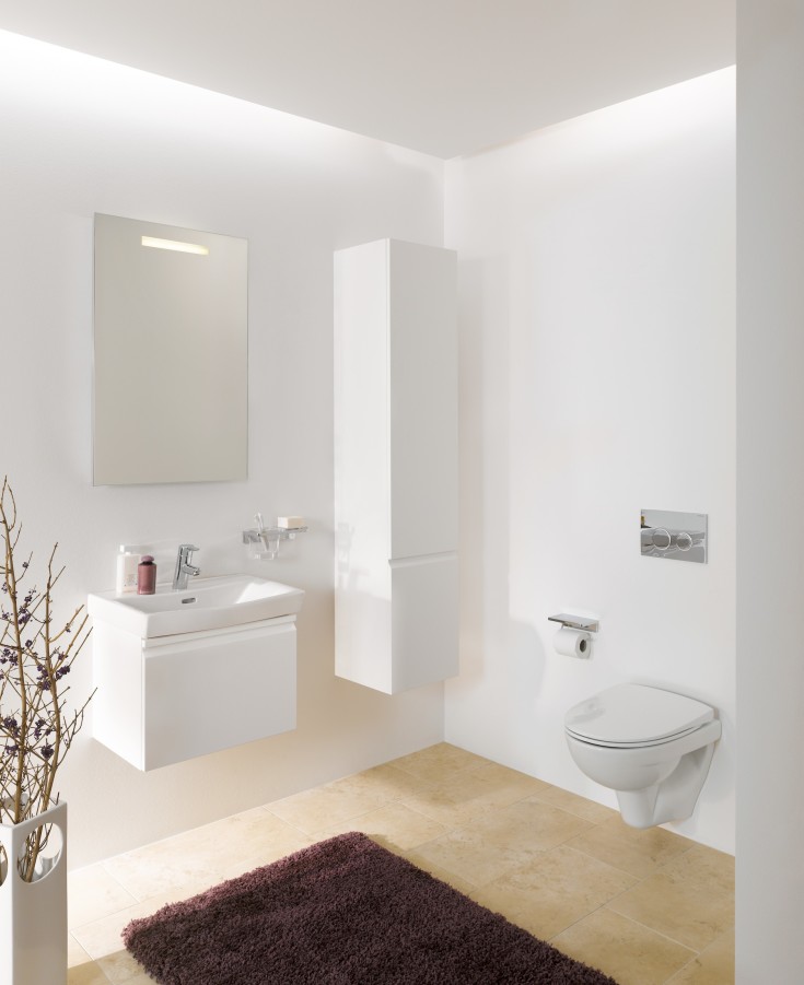 Laufen Pro N vägghängd toalett, vit