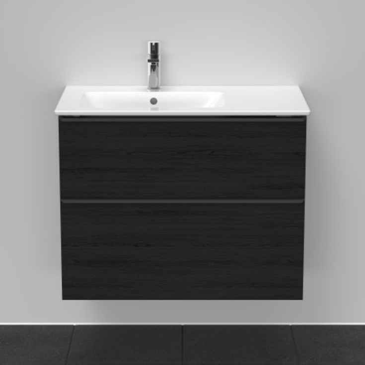 Duravit D-Neo servantskap, 81x45,2 cm, sort eik