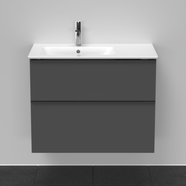 Duravit D-Neo servantskap, 81x45,2 cm, matt grå