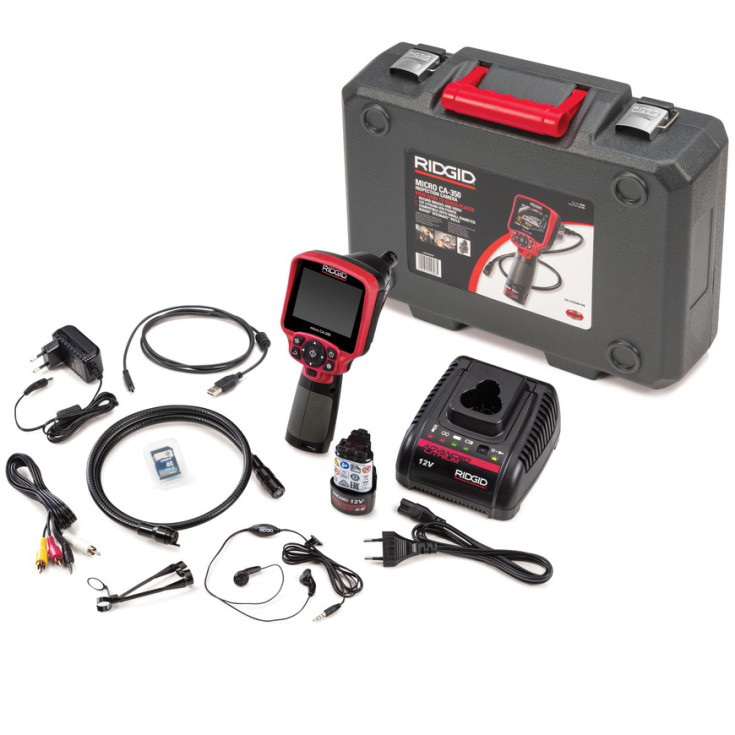 Ridgid Micro CA-350 inspektionskamera - 3,5", färgskärm