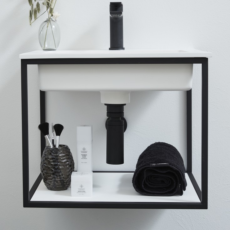 Cassøe Como tvättställ, 50x40 cm, matt vit