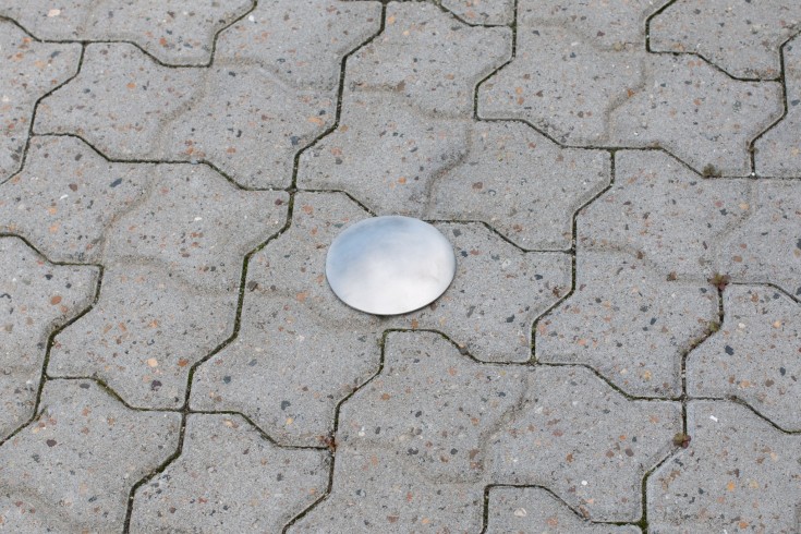 100 x 15/77 mm, M16 markeringssøm, børstet, rustfri AISI 304