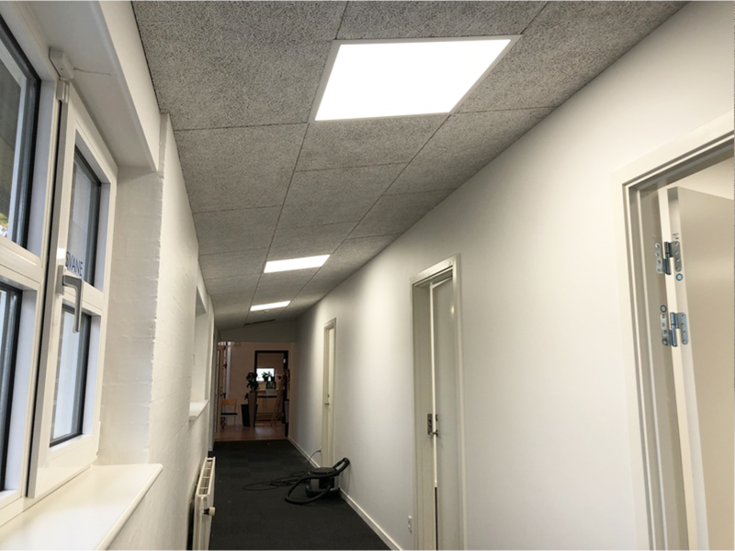 Green:ID indbygningspanel, 3000K, 60x60 cm