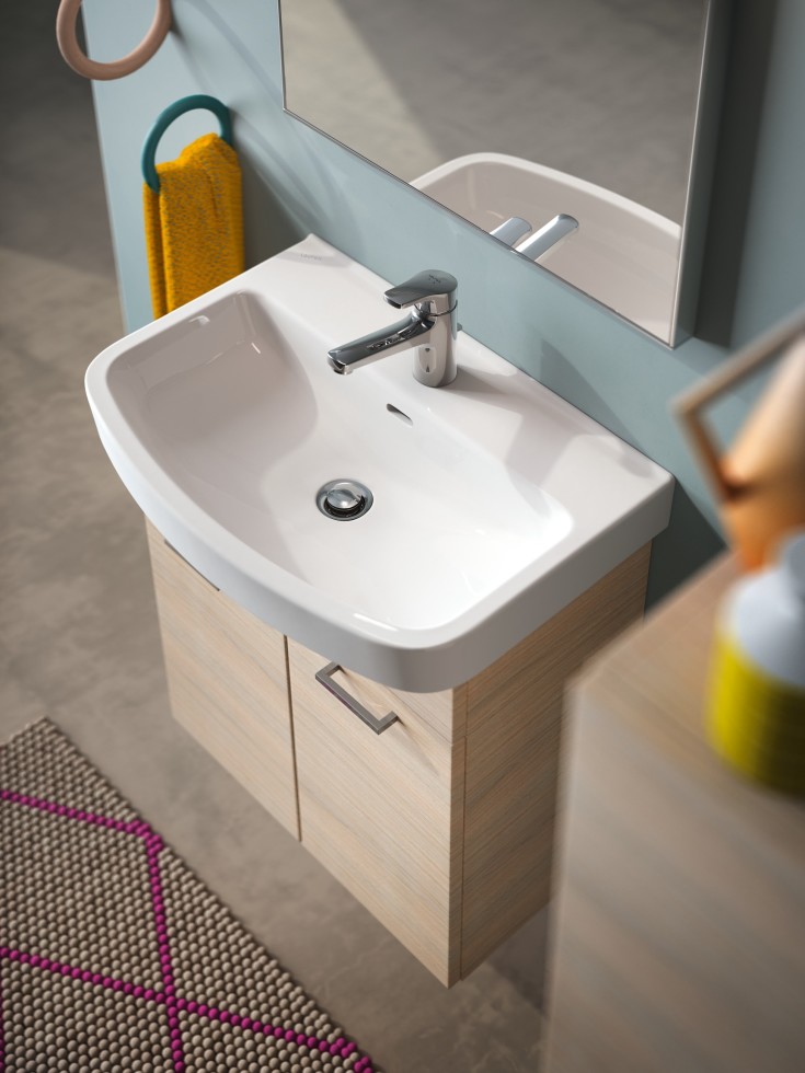 Laufen Kompas håndvask, 56x42 cm, hvid