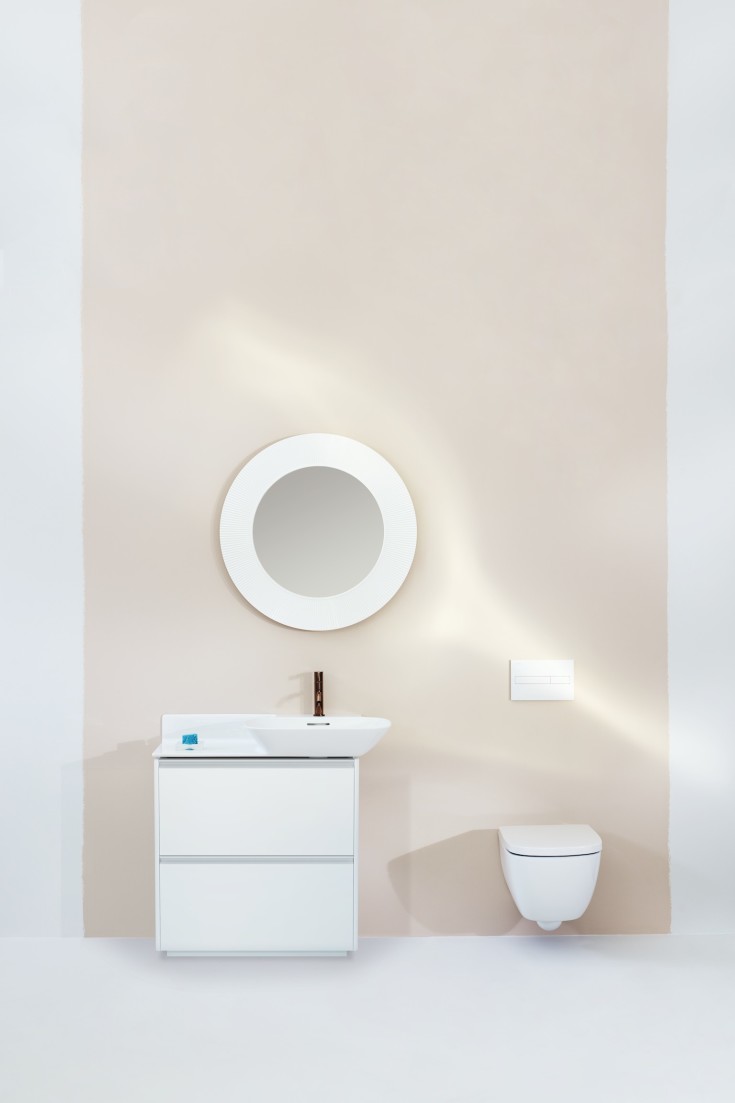 Laufen INO servant, 90x45 cm, høyre, hvit