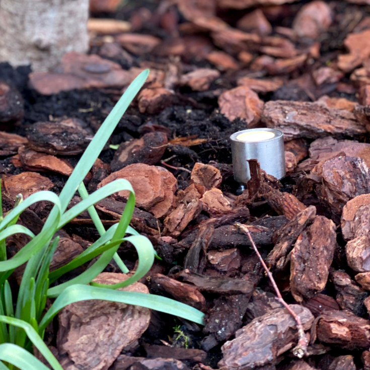 Light By Juul bedlamper med Cosmos spot, rustfrit stål