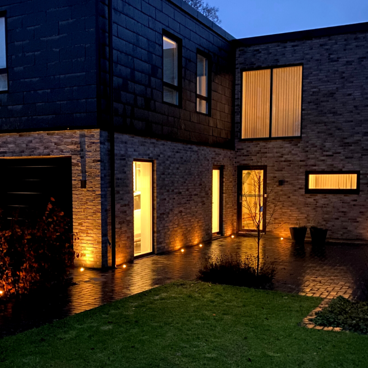 Light By Juul terrassestein med Cosmos spot, grå