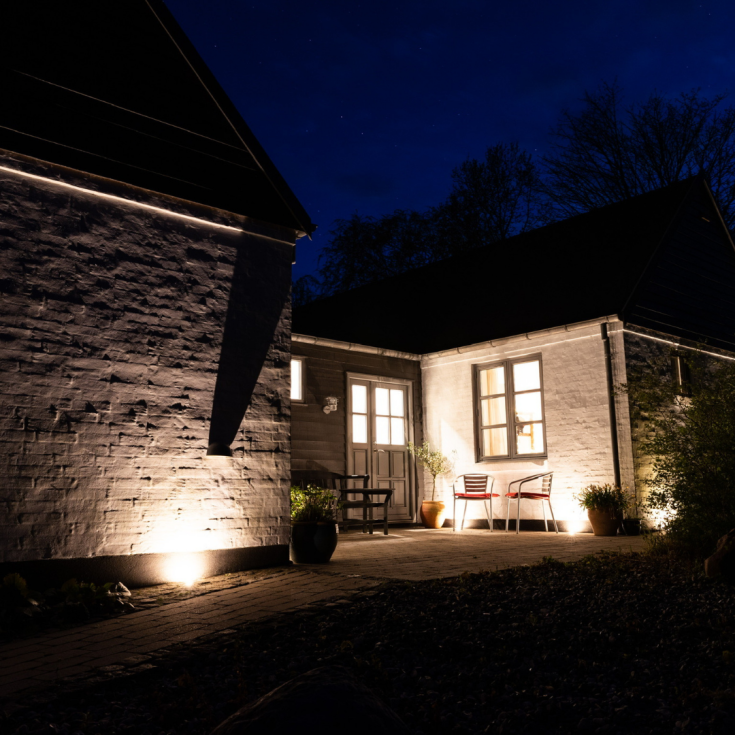 Light By Juul terrassestein med Cosmos spot, grå