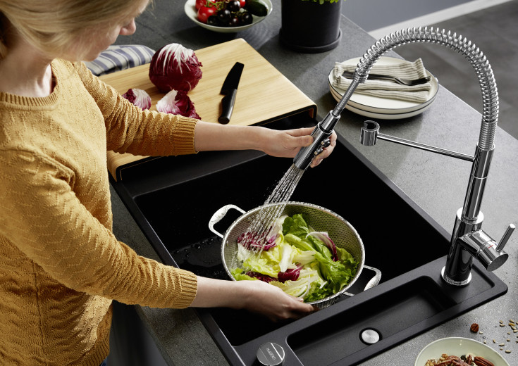 Blanco Catris køkkenarmatur, krom