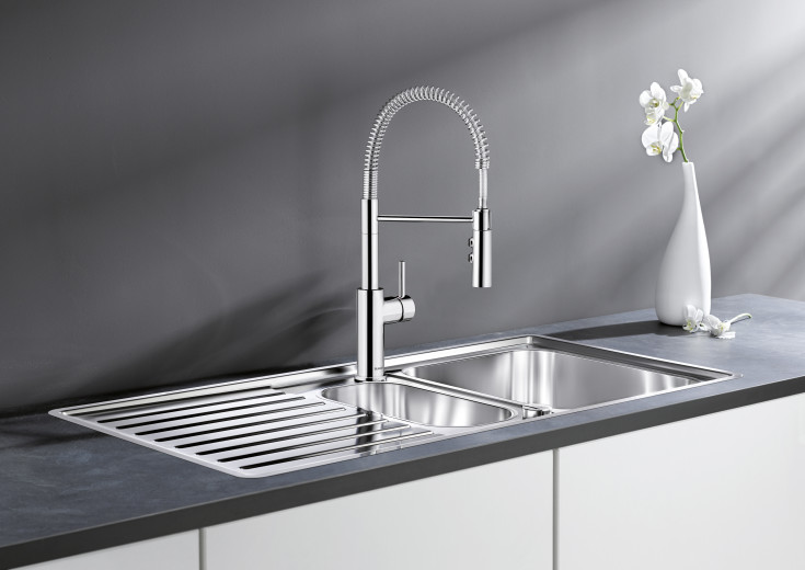 Blanco Catris køkkenarmatur, krom
