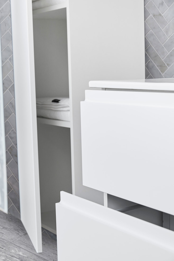 Cassøe Front möbelpaket, 81x47,5 cm, vit