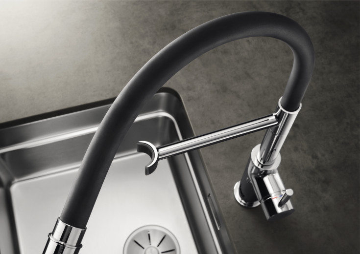 Blanco Catris-S Flexo köksblandare, krom