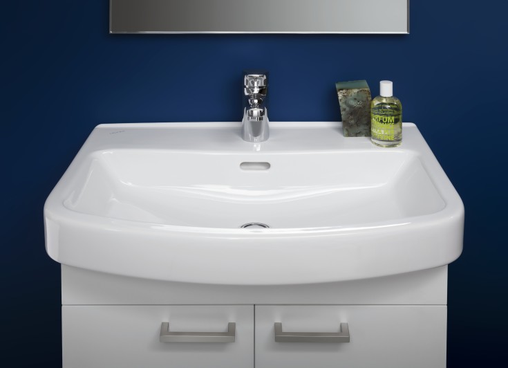 Laufen Kompas håndvask, 60x42 cm, hvid