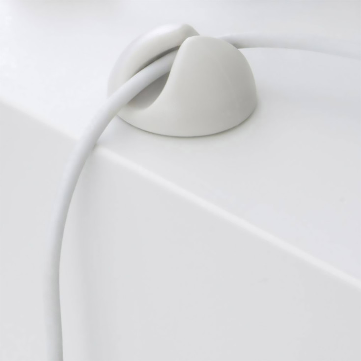 Bluelounge kabelholder CableDrop, stor, hvid