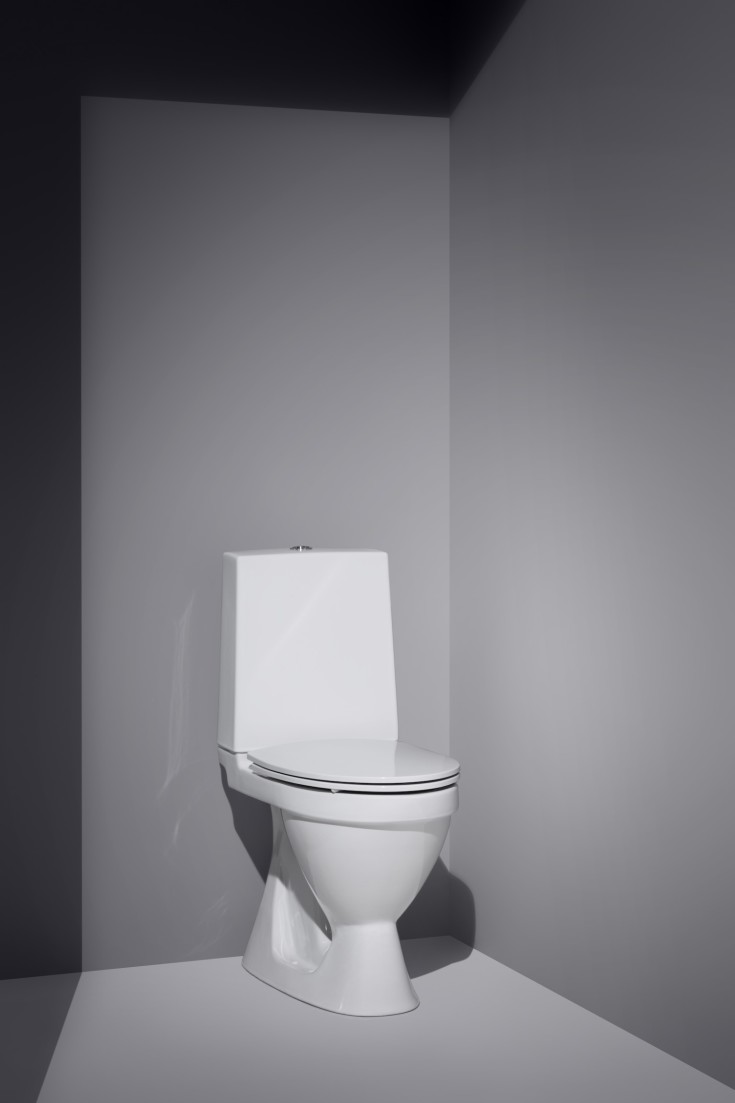 Laufen Kompas/Pro-N toalettsits, snabbfäste, vit