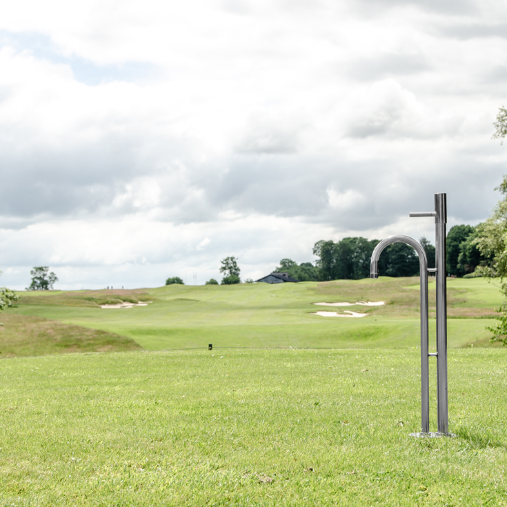 Frostline Duo L50 vattenpost, 79 cm, rostfritt stål