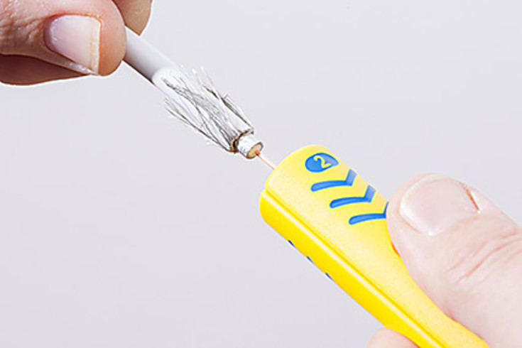 Jokari Afisoleringsværktøj Nr. 1 til coax kabel Ø4,8-7,5 mm