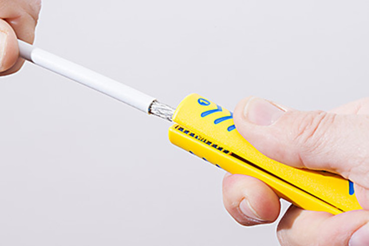 Jokari Afisoleringsværktøj Nr. 1 til coax kabel Ø4,8-7,5 mm