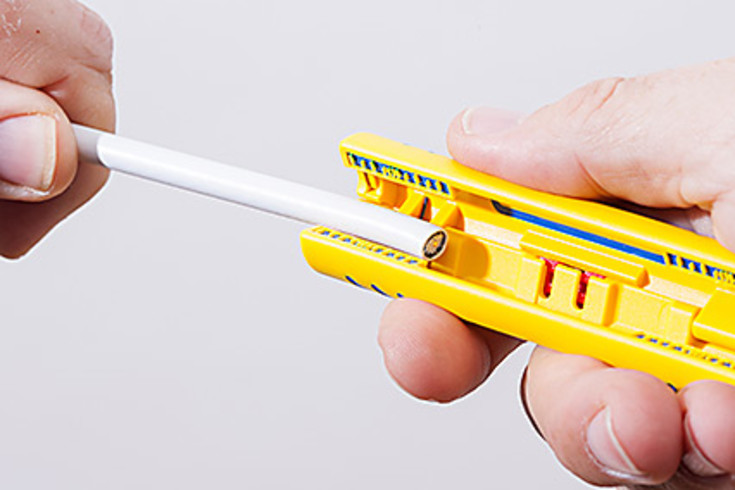 Jokari Afisoleringsværktøj Nr. 1 til coax kabel Ø4,8-7,5 mm