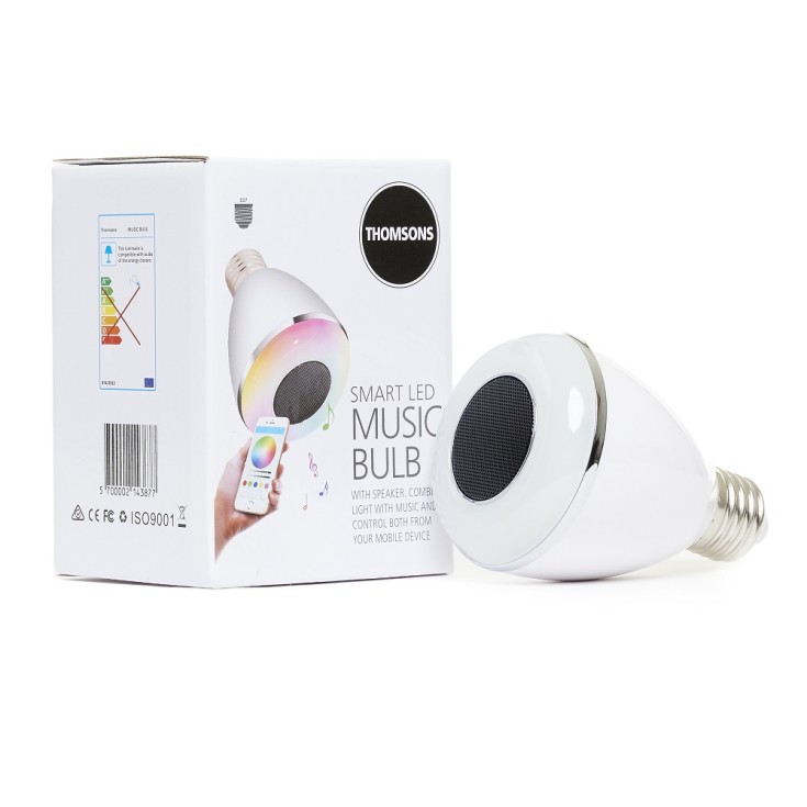 Thomson LED pære, inkl. højtaler og fjernbetjening