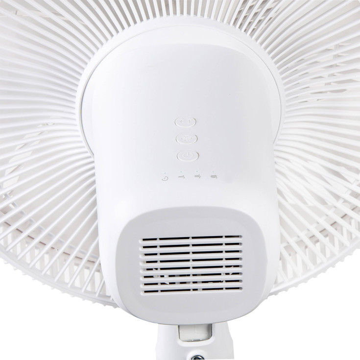 Multifan 2-i-1 gulv/bord Ø35cm m/fjernkontroll.