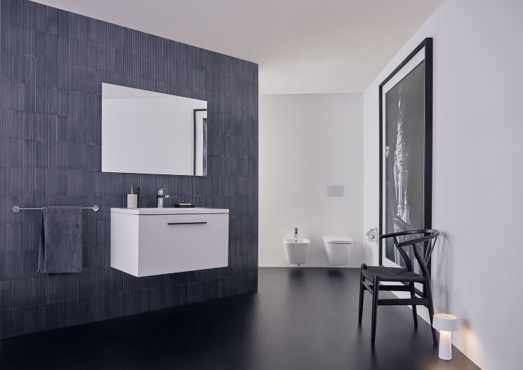 Ideal Standard i.life B vegghengt toalett, uten skyllekant, rengjøringsvennlig, hvit