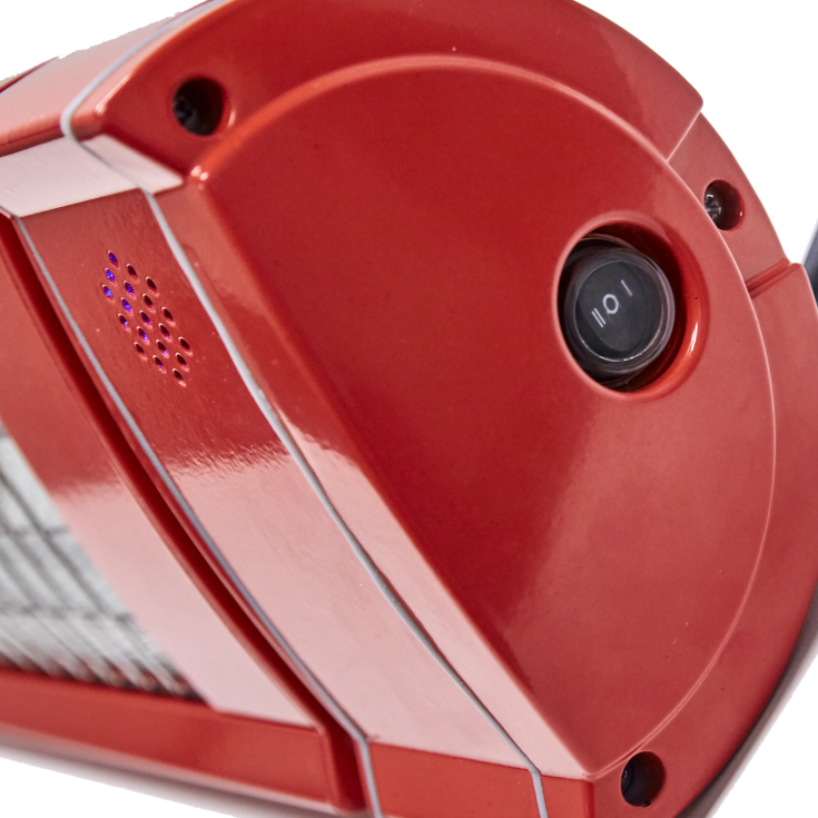 Heat1 Eco High-Line terrassvärmare, infraröd, 2000W, röd