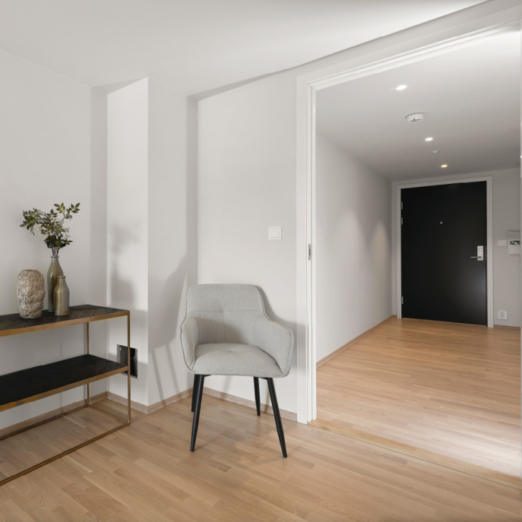 SG Junistar Eco indbygningsspot, 8 stk, 2700K, hvid